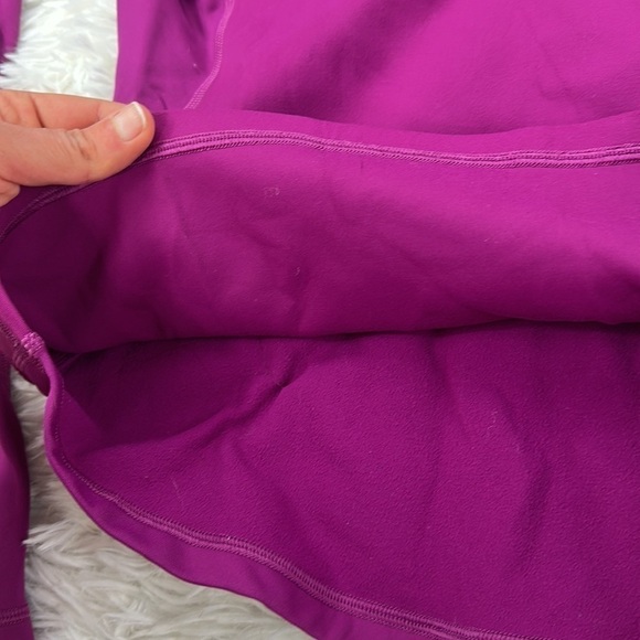 Lululemon Chase the Chill Long Sleeve Deep Fuschia - Picture 4 of 7
